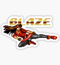Blaze Fielding from Streets of Rage Sticker