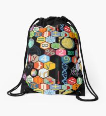 Mochila de cuerdas Matemáticas en negro!
