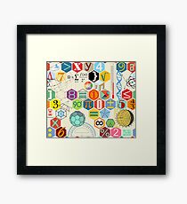 MATH! Framed Print
