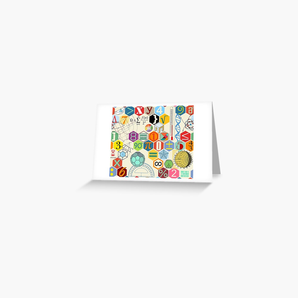 MATH! Greeting Card