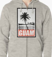GUAM Hoodie mit Reißverschluss