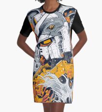 Gundam T-Shirt Kleid