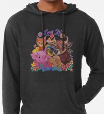 Love all Animals Lightweight Hoodie