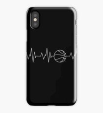Heartbeat basketball iPhone Case
