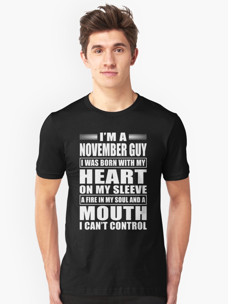 november t shirts