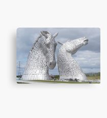 The Kelpies gifts , Helix Park, Scotland Metal Print