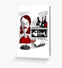 drunker@bar Greeting Card