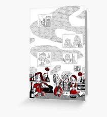 drunker@bar Greeting Card