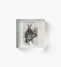 Vunderlend: in the Rabbit Hole Acrylic Block