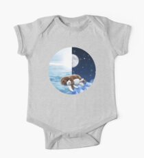 Puppy Dreaming Daytime to Nighttime One Piece - Short Sleeve