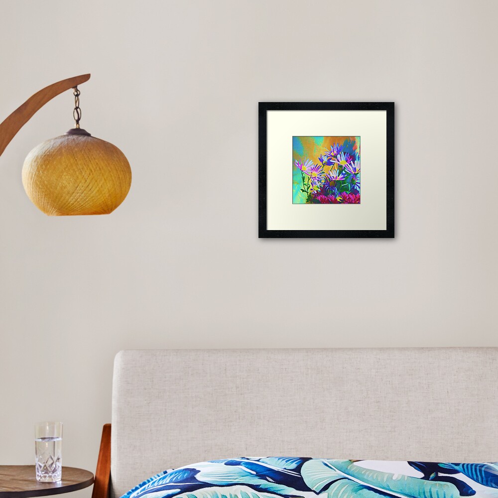 Flowers bloom Framed Art Print