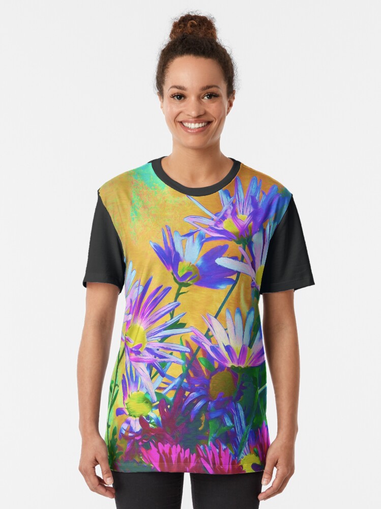 Alternate view of Flowers bloom Graphic T-Shirt