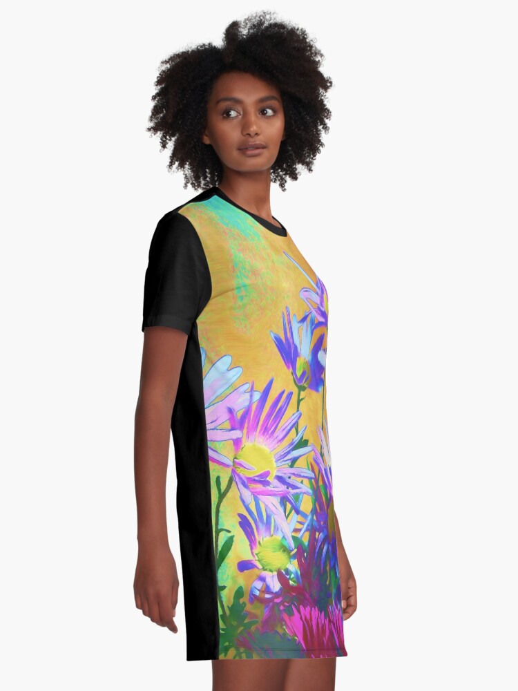 Alternate view of Flowers bloom Graphic T-Shirt Dress