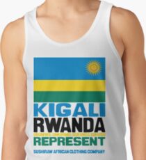 Kigali Ruanda, vertreten Tanktop für Männer