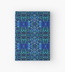 Blue Beads Hardcover Journal