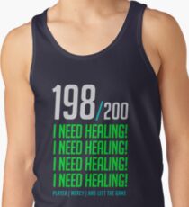 198/200 Ich brauche Heilung! Spieler ist gegangen. Tanktop für Männer