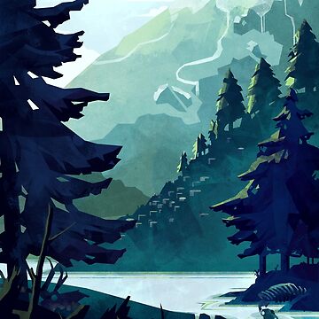 Artwork thumbnail, Canadian Mountain by MicaelaDawn