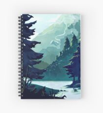 Cuaderno de espiral Montaña canadiense