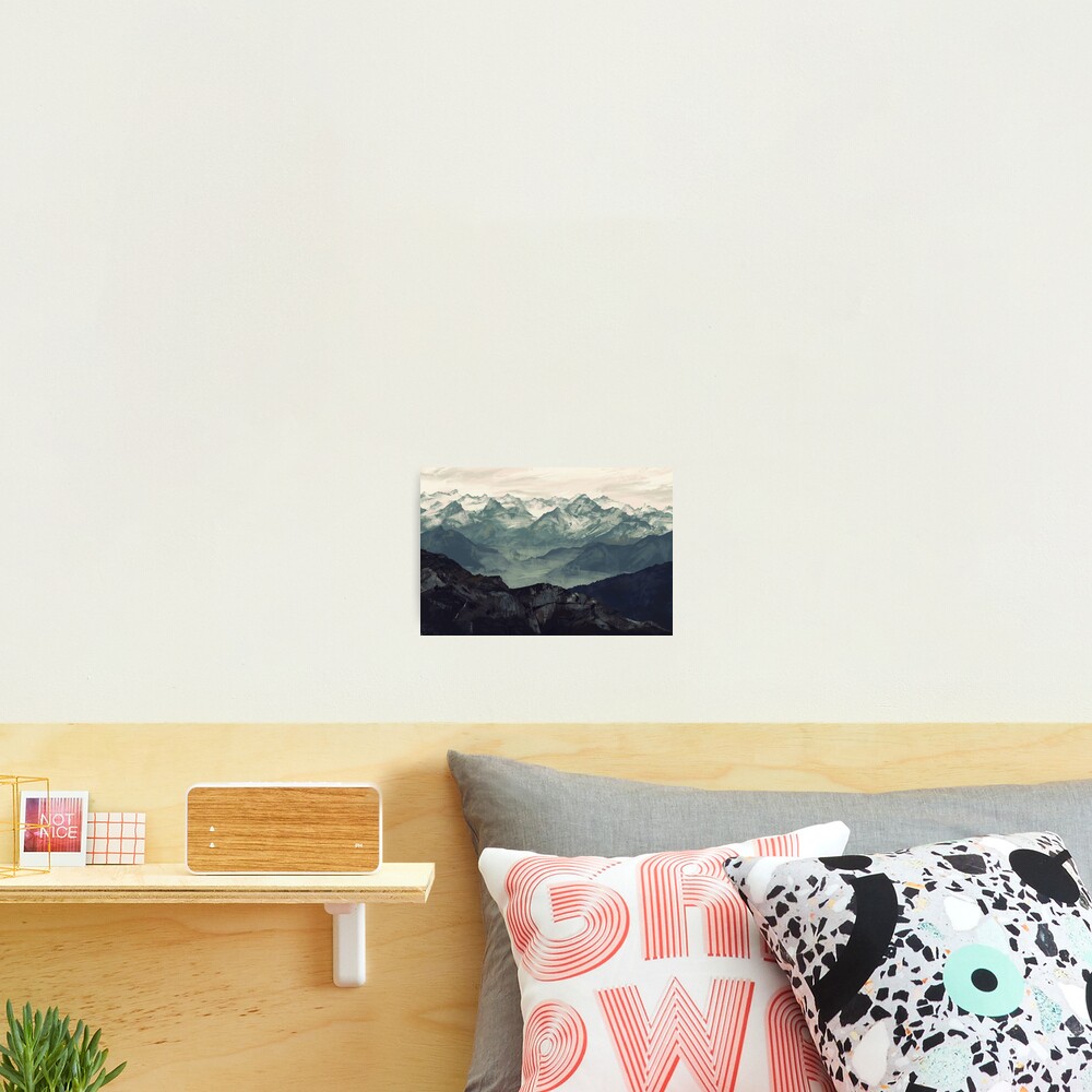 Mountain Fog Photographic Print