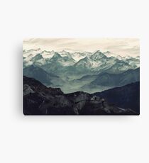 Mountain Fog Canvas Print