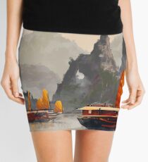 Ha Long Bay Mini Skirt