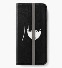 Emily the Strange: Emily's face iPhone Wallet/Case/Skin