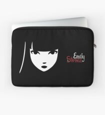 Emily the Strange: Emily's face Laptop Sleeve