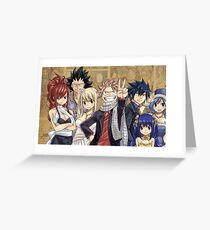 Fairy Tail Greeting Card