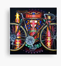 Hetchins Curly Bicycle Canvas Print