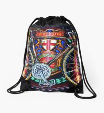 Hetchins Curly Bicycle Drawstring Bag