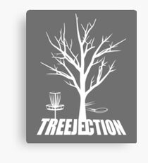 Lienzo Camiseta exclusiva de Funny Disc Golf "Treejection"