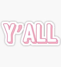yall Sticker