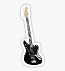Electric Bass Guitar Sticker