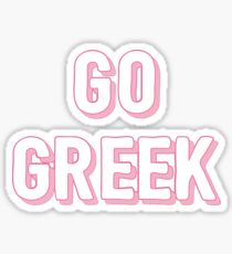 go greek Sticker