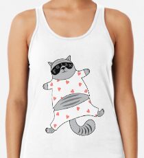 Relaxed Cats #RBSTAYCAY Racerback Tank Top