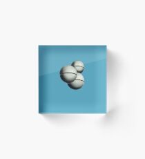 Magritte Spheres Acrylic Block