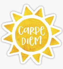 Pegatina Carpe Diem - Sol