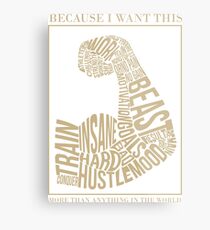 Because I want this. Metal Print