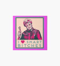 I heart smart b****es like JB Fletcher Art Board