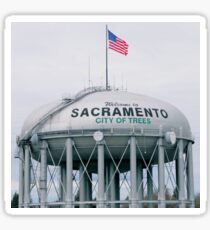 Sacramento, California - City of Trees Sticker