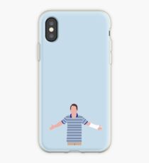 Vinilo o funda para iPhone Saludando a través de una ventana