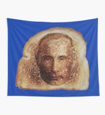 Toast Wunder mit Vladimir Putin -on blue- Wandbehang
