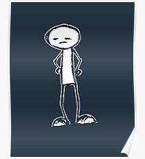Stick Figure Poster