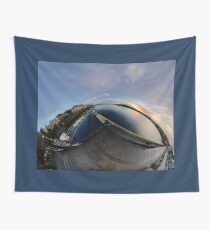 Dawn Calm at Foyle Marina, Derry, N.Ireland Wall Tapestry