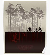 Stranger Things Top Design Poster