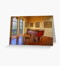 1312 The Piano Greeting Card