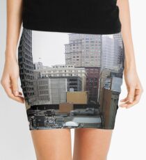 Skyscrapers in Downtown San Francisco Mini Skirt