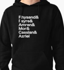 The Night Court Squad (black) Pullover Hoodie