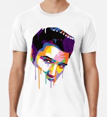 Elvis in Red Men's Premium T-Shirt