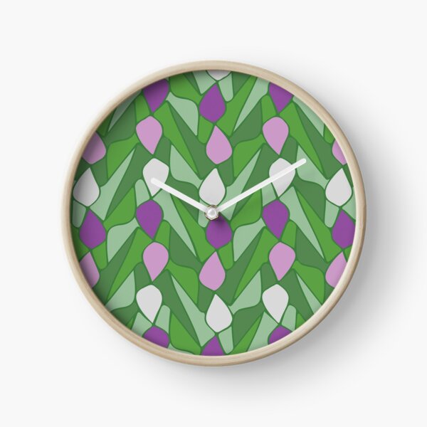 Spring Buds Clock